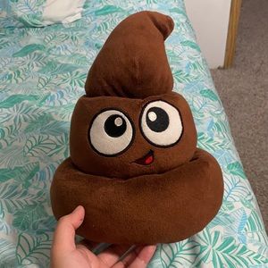 Poop emoji stuff toy
